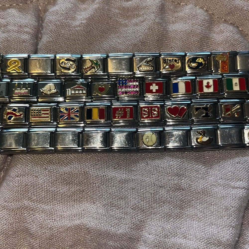 Italian charm bracelets - Picture 4 of 11
